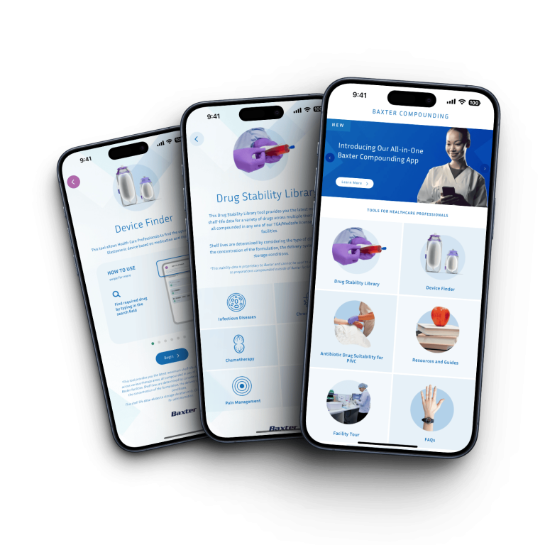 Baxter Compounding App