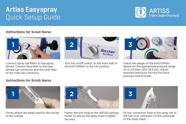 ARTISS EASYSPRAY Quick Setup Guide